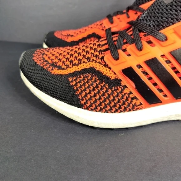 Adidas Ultra Boost 5.0 DNA Mens Running Shoes Rust Red Black White Sneakers Sz 8 - Picture 5 of 10